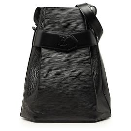 Louis Vuitton Black Epi Sac D Epaule GM