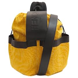 Fendi Strike Large Rucksack aus Canvas
