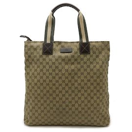 Borsa Tote Gucci GG Canvas Sherry Line