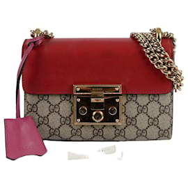 Bolso bandolera y de hombro con cadena pequeña y candado - Gucci