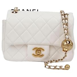 Chanel Petite Sac Golden Ball Chain Shoulder Crossbody Bag