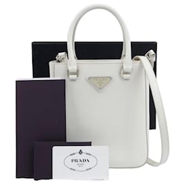 Piccola Borsa a Tracolla Tote Spazzolata - Prada