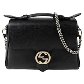 Gucci Borsa Tote a mano e a tracolla Interlocking