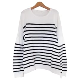 IENA Border Wide Knit Pullover - Autre Marque