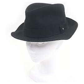 Hermès Hermes Serie Button Hat Lapin Felt Hat
