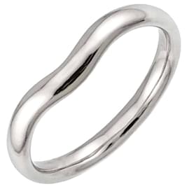 Tiffany & Co. Wide Curved Band Ring aus Platin