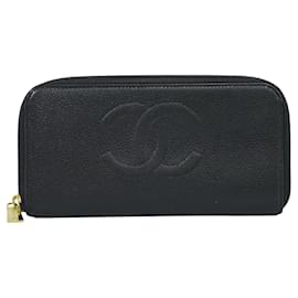 Chanel Timeless CC Zipped Caviar Long