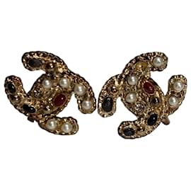 Orecchini Chanel CC Logo