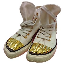 Schiaparelli Basket All-Schiap High-Top Canvas Sneakers