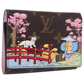LOUIS VUITTON Vivienne Portefeuille Victorine Wallet M80873 LV Auth 197222SAM