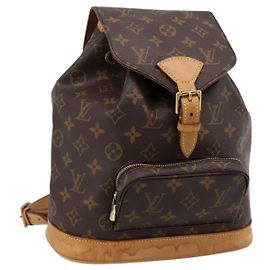 Zaino LOUIS VUITTON Monogram Montsouris MM M51136 LV Auth 198499