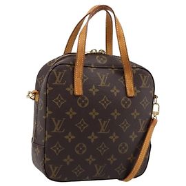 LOUIS VUITTON Monogram Spontini Handtasche M47500 LV Auth ep15702