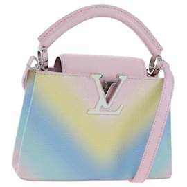 LOUIS VUITTON Capucine Mini Taurillon Clemence Multicolor M57503 Auth 197521SM