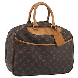 Borsa a mano LOUIS VUITTON Monogram Deauville M47270 LV Auth BA14861