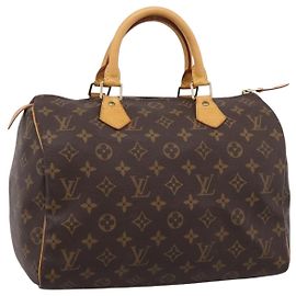 LOUIS VUITTON Monogram Speedy 30 Hand Bag M41526 LV Auth 194768V