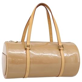 LOUIS VUITTON Monogram Vernis Bedford Hand Bag Noisette M91329 LV Auth am12276V