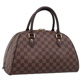 Borsa a mano LOUIS VUITTON Damier Ebene Rivera MM N41434 LV Auth 197493V