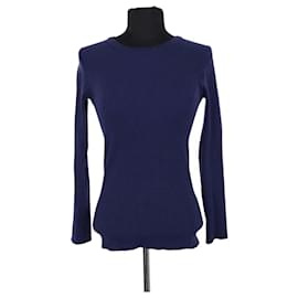 Top de lana azul Louis Vuitton L