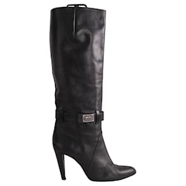 Botas Givenchy de couro preto