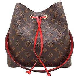 Borsa a secchiello Louis Vuitton Monogram Neonoe MM Marrone