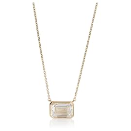 Autre Marque Pendente in oro giallo con diamanti coltivati in laboratorio 4.98 ctw