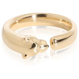 Anillo Panthère de Cartier Modelo Pequeño en Oro Amarillo, Ónix y Tsavorita