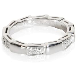 Bulgari BVLGARI Serpenti Viper Ring aus Weißgold und Diamanten