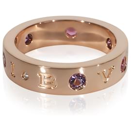 Bulgari Anello Roman Sorbet BVLGARI in oro rosa, tormalina e ametista