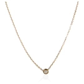 Pendente Cartier Mini Modèle D'amour in Oro Giallo e Diamanti