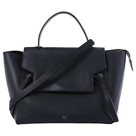 Celine Belt Bag Mini Borsa a mano 2 vie in pelle Nero - Céline