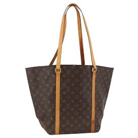 LOUIS VUITTON Monogram Sac Shopping Tote Bag M51108 LV