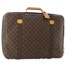 LOUIS VUITTON Monogram Satellite 60 Boston Bag M23354 LV