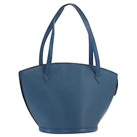 LOUIS VUITTON Epi Saint Jacques Shopping Shoulder Bag Blue M52275 LV