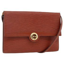 LOUIS VUITTON Epi Arsch Shoulder Bag 2Way Brown M52573 LV