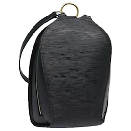 LOUIS VUITTON Epi Mabillon Rucksack Schwarz M52232 LV
