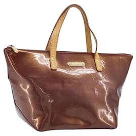 LOUIS VUITTON Monogram Vernis Bellevue GM Tote Bag Violet M93588 LV