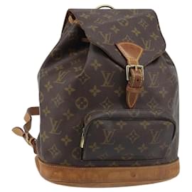 LOUIS VUITTON Monogram Montsouris MM Backpack M51136 LV - Louis Vuitton