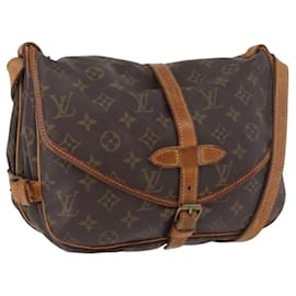 LOUIS VUITTON Monogram Saumur 30 Shoulder Bag M42256 LV