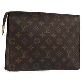 LOUIS VUITTON Monogram Poche Toilette 26 Pouch M47542 LV