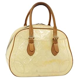 LOUIS VUITTON Monogram Vernis Summit Drive Hand Bag Perle M93514 LV