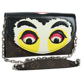 LOUIS VUITTON Monogram Pochette Kabuki Mask Shoulder Bag M43532 LV