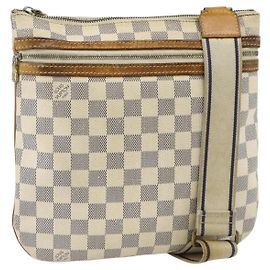 LOUIS VUITTON Damier Azur Pochette Bosphore Shoulder Bag N51112 LV