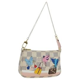 LOUIS VUITTON Damier Azur Mini Pochette Accessoires Pouch N64451 LV - Louis Vuitton