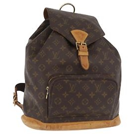 LOUIS VUITTON Monogram Montsouris GM Rucksack M51135 LV