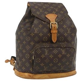 LOUIS VUITTON Monogram Montsouris GM Backpack M51135 LV