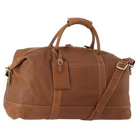 Coach Boston Bag Leather 2way Brown Gold
