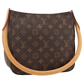 LOUIS VUITTON Monogram Looping MM Shoulder Bag M51146 LV