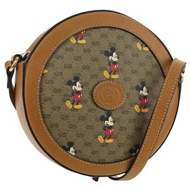 GUCCI Micro GG Supreme Disney Collaboration Bag PVC Beige 603938