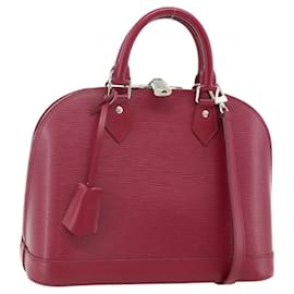 LOUIS VUITTON Epi Alma PM Hand Bag Fuchsia M40490 LV - Louis Vuitton