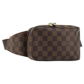 LOUIS VUITTON Damier Ebene Geronimos Shoulder Bag N51994 LV